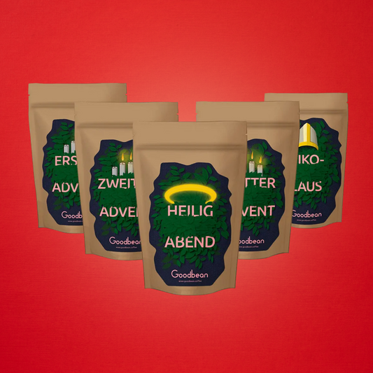 Goodbean Advents-Bundle Espresso mit Geschenkverpackung