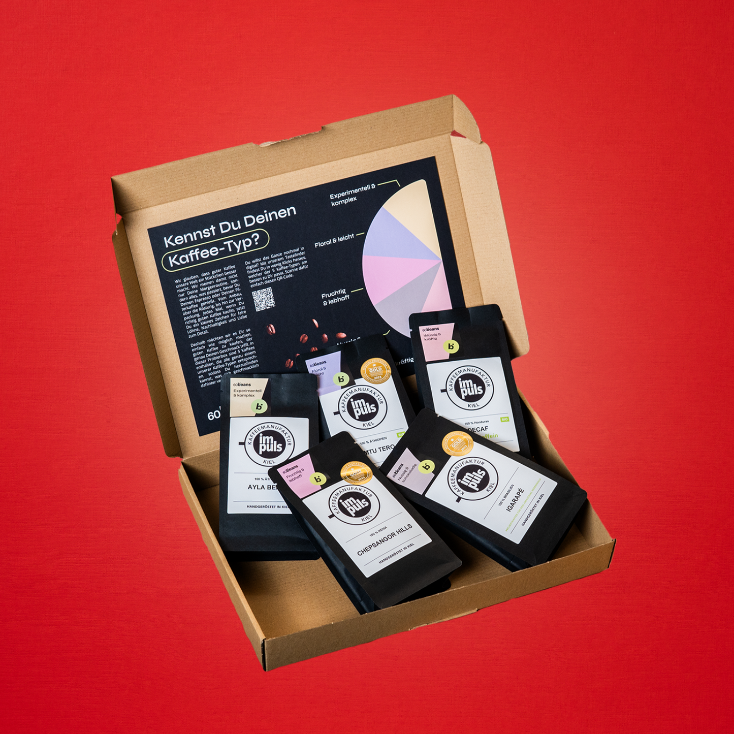 60Beans Tastebox with Gift Wrap