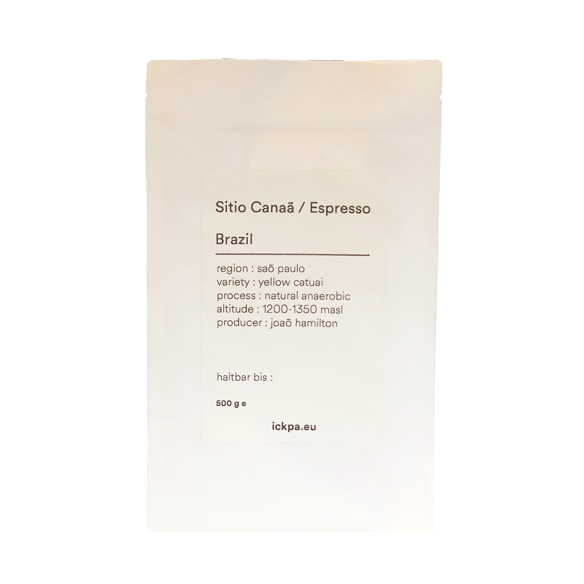 ICKPA Sitio Canaa Espresso