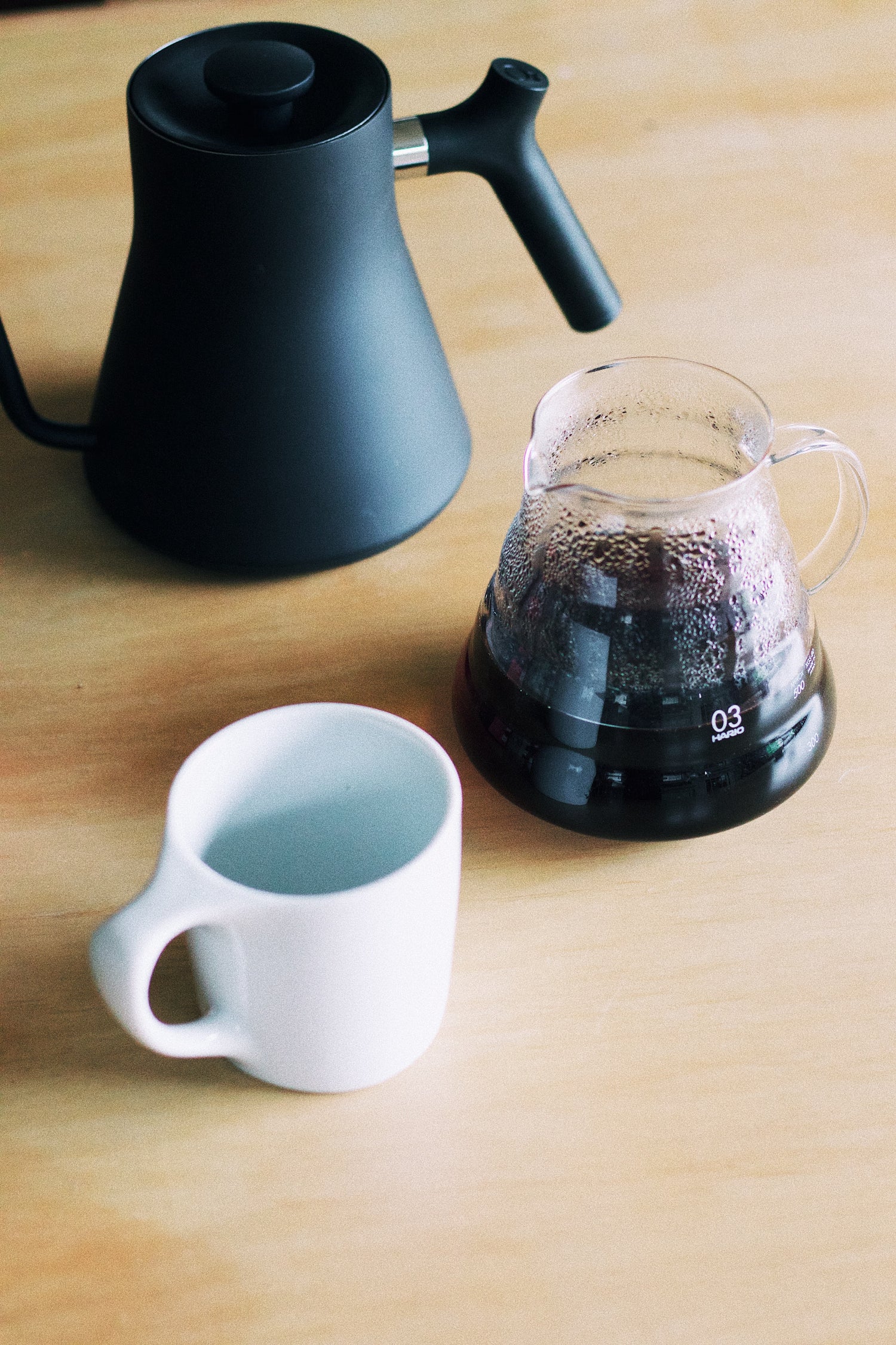 Kaffeezubereitung mit einer Fellow Stagg