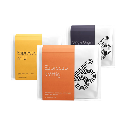 55 degrees espresso tasting set with Gift Wrap