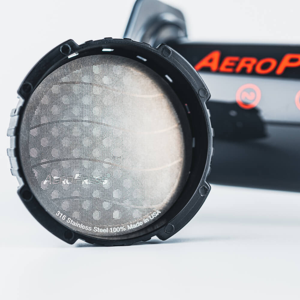 AeroPress stainless steel filter