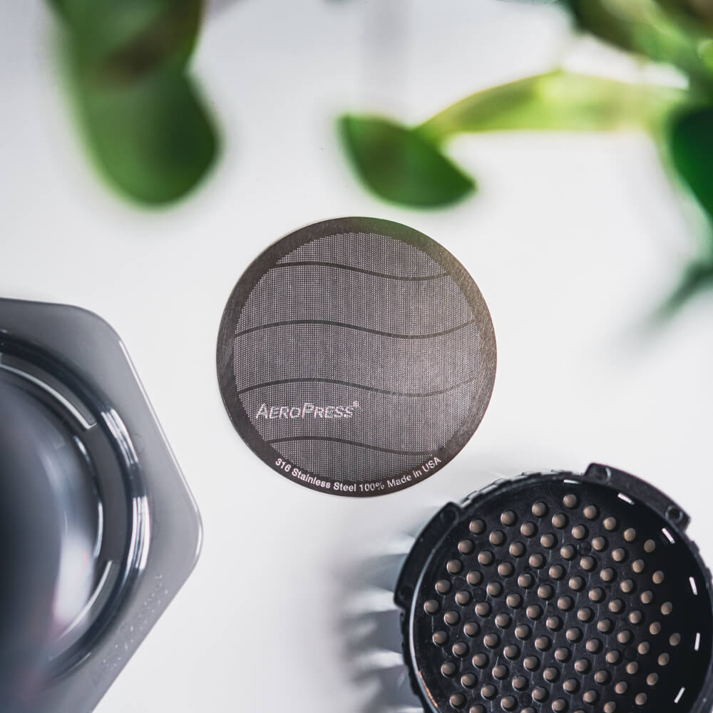 AeroPress stainless steel filter