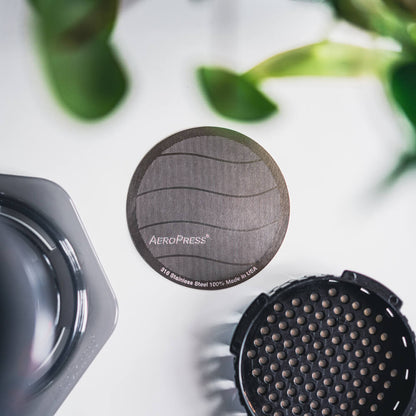AeroPress stainless steel filter