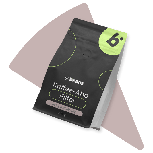 Kaffee-Abo „Nussig & schokoladig“ Filter - 60beans