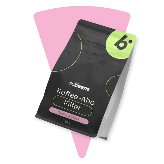 Kaffee-Abo „Fruchtig & lebhaft“ Filter - 60beans