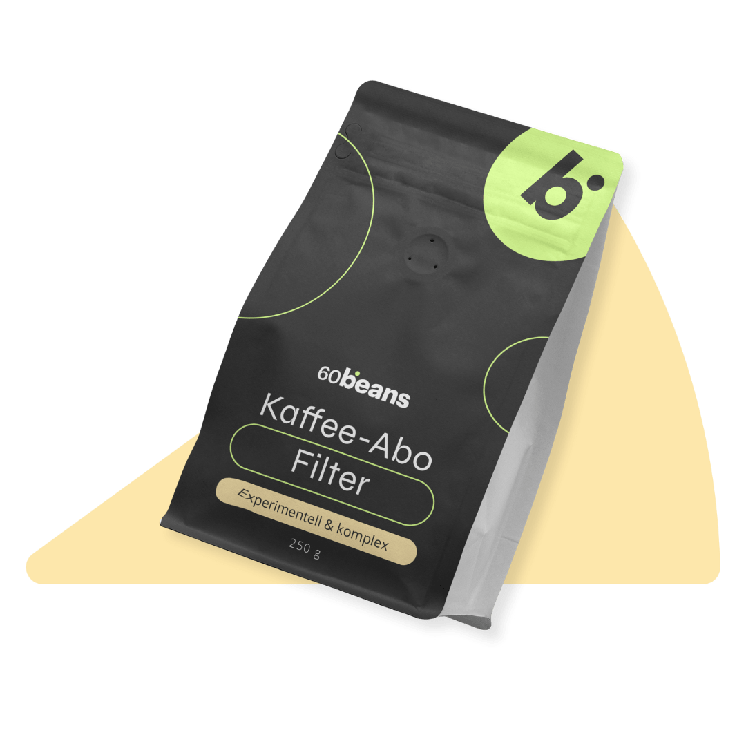 Kaffee-Abo „Experimentell & komplex“ Filter - 60beans