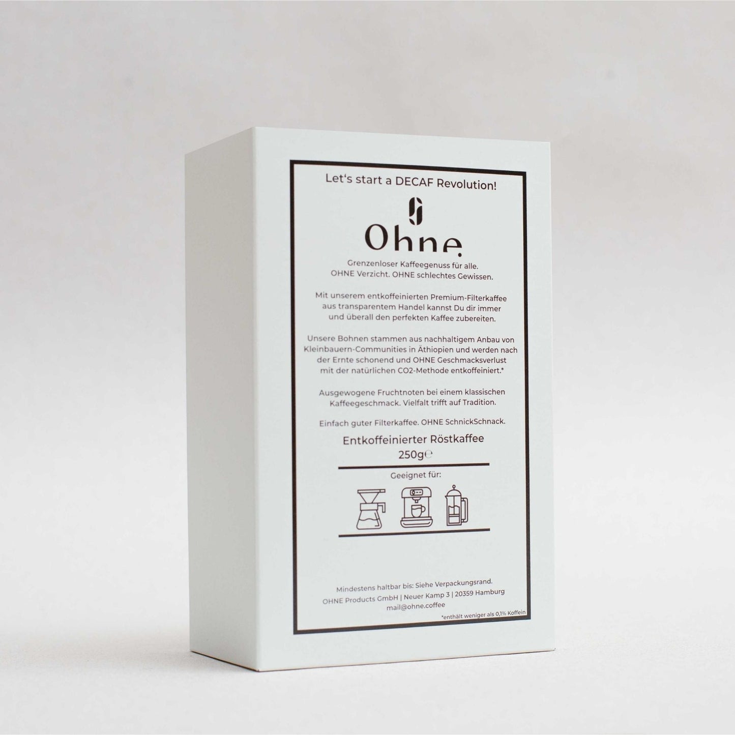 OHNE Ethiopia Filter