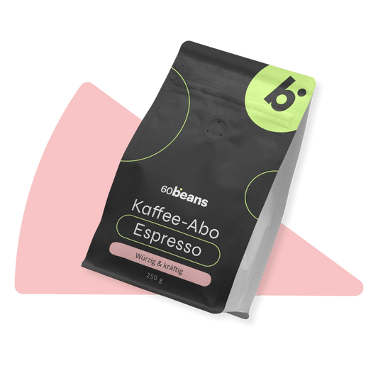 Kaffee-Abo „Würzig & kräftig“ Espresso - 60beans