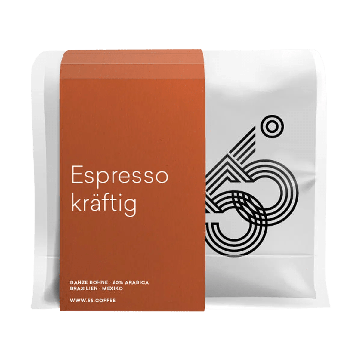 55 degrees Espresso kräftig - 60beans