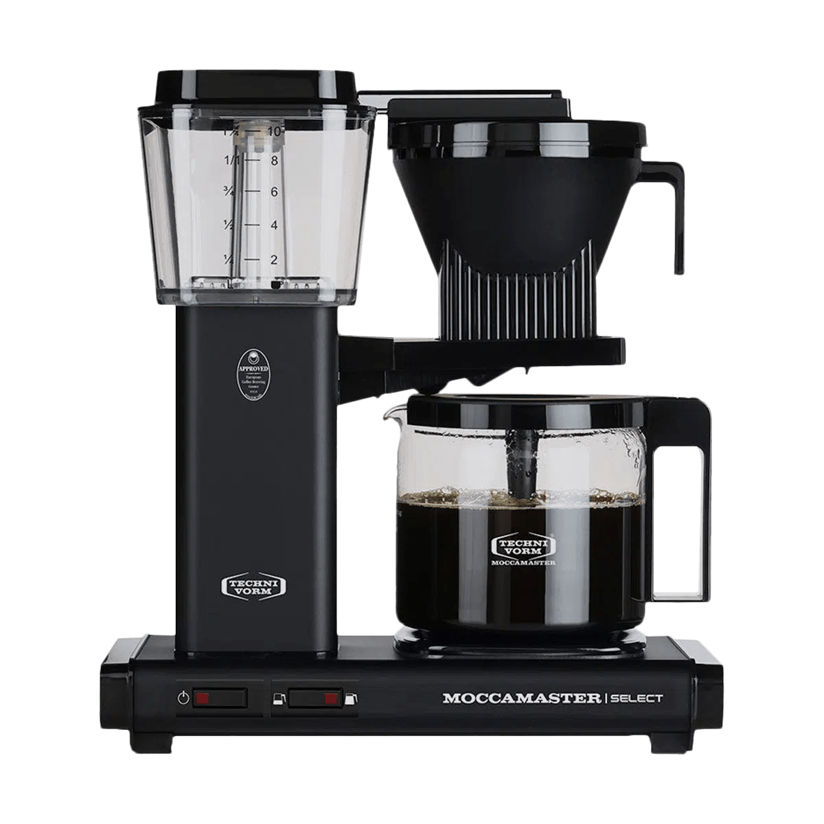 Moccamaster KBG Select Kaffeemaschine matt schwarz - 60beans